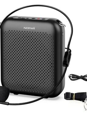 Portable Voice Amplifier - Black